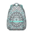 thumbnail image 1 of Vintage Tribal Style Multifunctional Backpack, Breathable Foam Padding and Double Reinforced Stitching, Rustic Folk Style School Bag for Student, Ideal for Outdoor Activities and Daily Commuting, 1 of 6