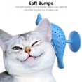 thumbnail image 4 of Irfora Alimentador para gatos Comedero con fugas Juguete interactivo para mascotas Dispensador de comida para mascotas Juguete Estimulación para gatos Rompecabezas Alimentador Juguete Limpieza de dien Irfora Alimentador, 4 of 7