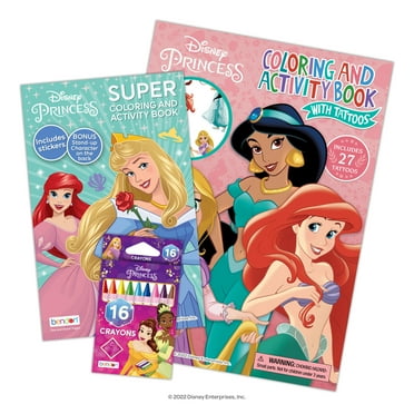 Disney Princess 224-Page Coloring and Activity Book (Hardcover ...