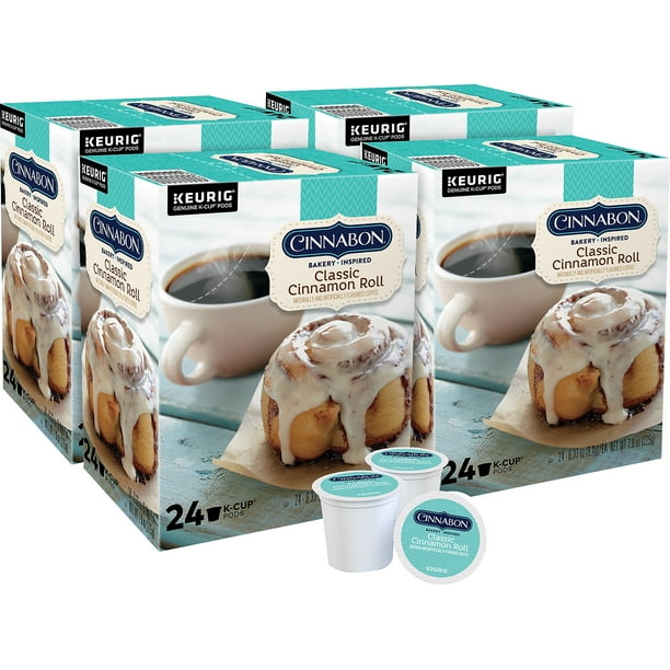 Cinnabon Cinnamon Coffee KCup Pods Light Roast 24411270