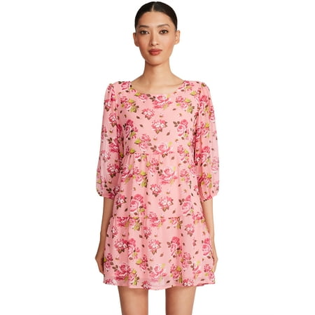 Luv Betsey By Betsey Johnson Women's Printed House Dress
