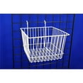 thumbnail image 1 of BSK14-WTE 12 x 12 x 8 Po Panier avant Incliné&44; Blanc, 1 of 1