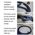 thumbnail image 5 of Cheers.US 2 Roll Tire Liner Bicycle Tire Protector,Tyre Bike Inner Tube Protector Puncture-Proof Tap Belt, Anti-Flat Bicycle Tire Liner for Mountain Bike, 5 of 7