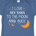 thumbnail image 4 of Inktastic I Love My Yaya to the Moon and Back Boys or Girls Baby Bodysuit, 4 of 5