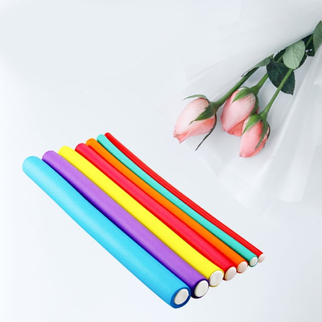 WEUVEB 20Pcs Hair Perm Rods Set for Women Girls Ladies Household Use No Heat Damage Tool