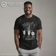 thumbnail image 2 of Men's The Nightmare Before Christmas Halloween Lock Shock and Barrel Boogie's Boys Graphic Tee Black 2X Large, 2 of 10