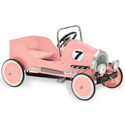Pink Retro Pedal Car
