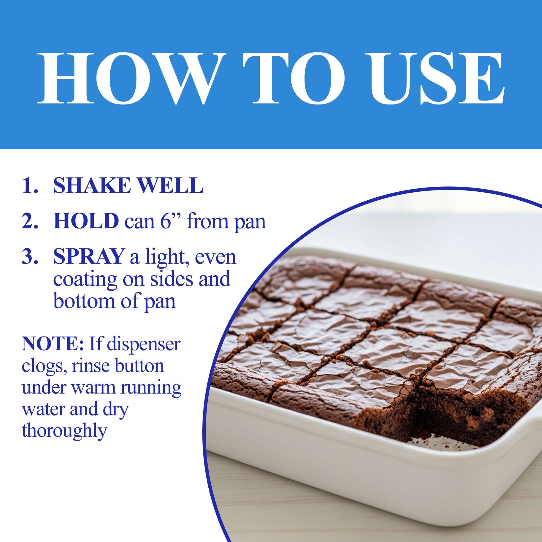 Baker's Joy Baking Spray, The Original No-Stick Baking Spray with Flour, 5 oz. Can