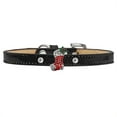thumbnail image 1 of Holiday Charm Dog Collar Black Ice Cream Size 12 Red Stocking, 1 of 1