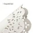 thumbnail image 2 of Tineasur 100pcs Round Lace Paper Doilies Oil Absorbing Pads for General Use, Decorative and Functional, 2 of 6