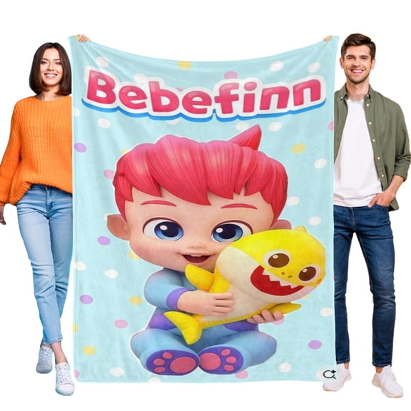 Throw Blanket for Bebefine Soft Warm Bed Couch Flannel Blanket for Kids Boys Girls Gifts Home Decor 30x40 Inch