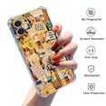 thumbnail image 2 of Yellow Collage Case for iPhone 12,Aesthetic Art Design Pattern Soft Full TPU Bumper Cover, 2 of 5