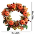 thumbnail image 2 of RKSTN Fall Decorations for Home Érable Guirlande de Festival Porte Pendaison Home Décor Decorations, 2 of 8