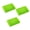 Green, variant on ACDANC 3Pcs Soap Dish,Silicone Rubber Travel Soap Case,Simplified Diversion Soap Saver,5"X4"X1"