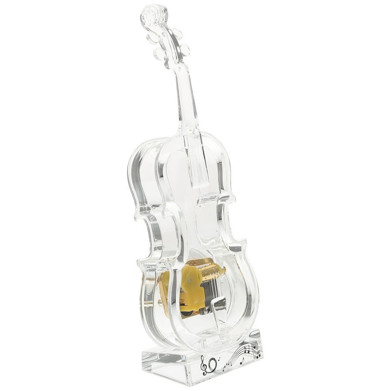 Acrylic violin on sale