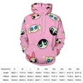 thumbnail image 2 of The Powerpuff Girls Unisex Sweatshirts Loose Pullover Sweater Hooded Hoodie 3D Printing Jacket Winter Fall Clothes XL, 2 of 7
