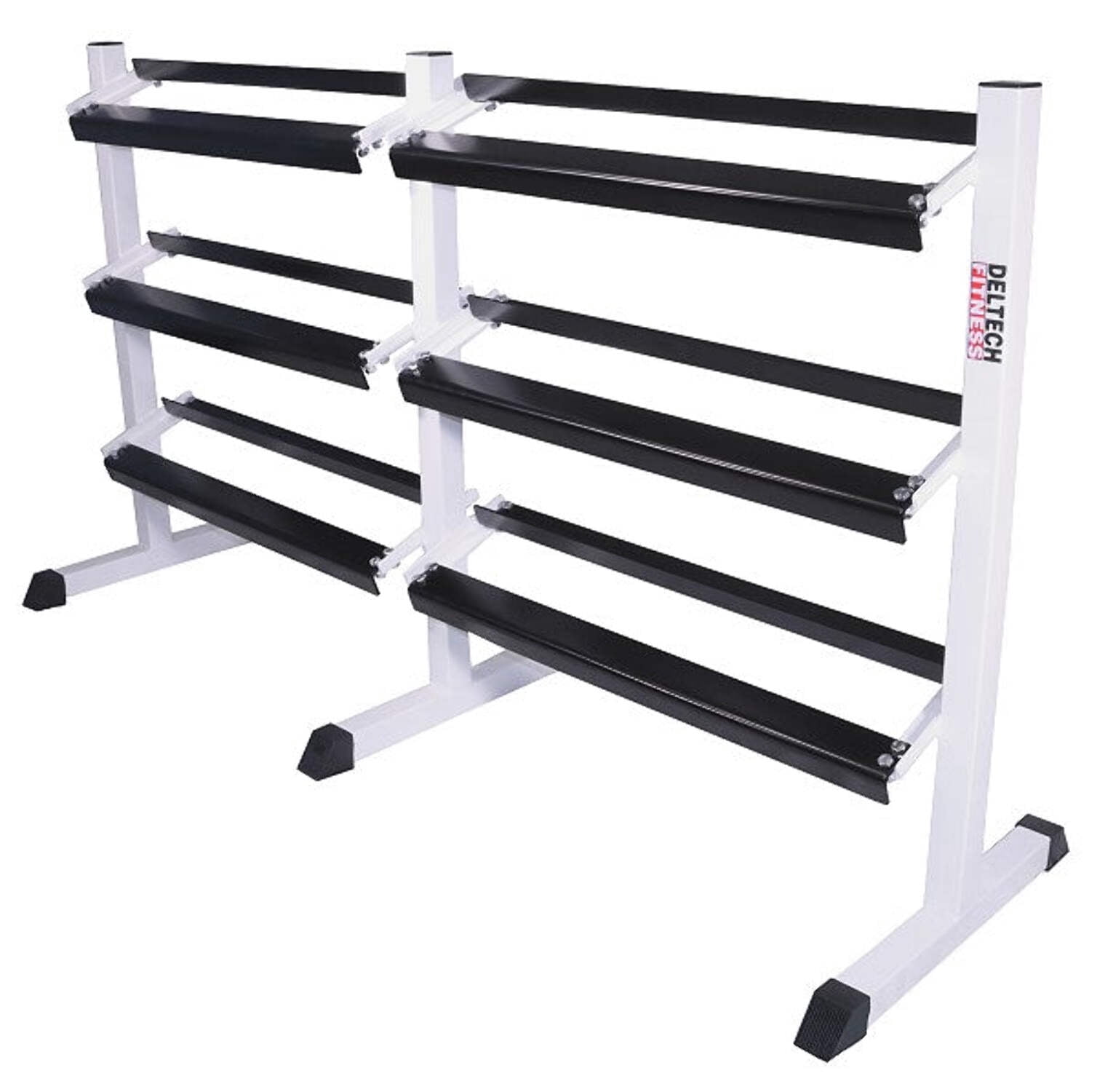 6' Three Tier Dumbbell Rack by Deltech Fitness