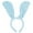 Blue, variant on Shisuyan Animal Ear Headband Polyester 1Pc 12.58X4.72X0.79In