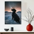 thumbnail image 5 of Starry Night Canvas Inspired Tibetan Terrier Dog Pet Family Friend Peace Oil Painting Art Print Poster Wall Decor, 5 of 6