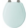 thumbnail image 3 of Mayfair Slow Close Round White Molded Wood Toilet Seat, 3 of 3