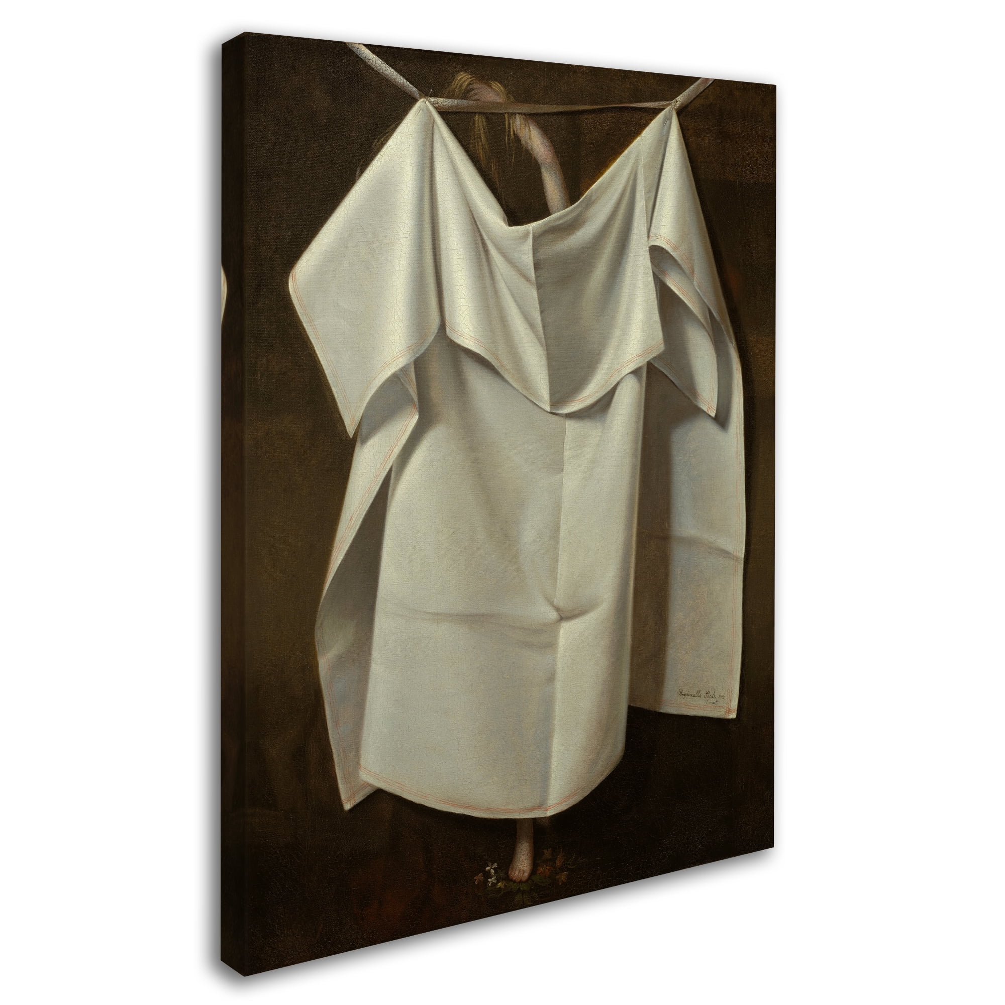 Raphaelle Peale 'Venus Rising From The Sea A Deception' Canvas Art