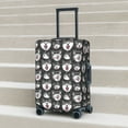 thumbnail image 5 of Uemuo Husky Printed Washable Luggage Cover - Fashion Suitcase Protector Fits 18-32 Inch Luggage -Medium, 5 of 9
