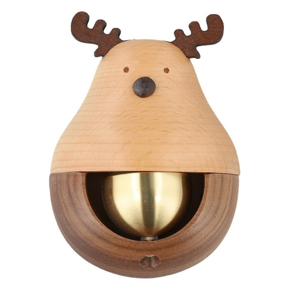 Lucky Cat Wind Chime Doorbell,Japanese Style Copper Bell Door Hanger with Suction for Home Entrance