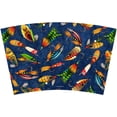 thumbnail image 3 of Mugzie 16-Ounce Tumbler Drink Cup with Removable Insulated Wetsuit Cover - Fly Fishing Lures, 3 of 4