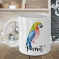 thumbnail image 3 of Parrot Ceramic Coffee & Tea Gift Mug, Décor, Stuff, Items & Accessories For Birders, Parrot Lovers, Bird Watcher Men & Women, 3 of 4