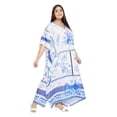 thumbnail image 4 of Caftans pour Femmes Longue Maxi Grande Taille Robe Caftans Manches 3/4 Robes pour Dames Filles en Ligne, 4 of 7