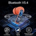 thumbnail image 4 of Audífonos Inalámbricos, Audífonos Bluetooth 5.4 Estéreo de Bajos, Audífonos con Micrófono con Cancelación de Ruido y Pantalla LED, 36H de Reproducción Audífonos Intrauditivos, Audífonos Deportivos Im, 4 of 4