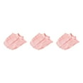thumbnail image 2 of QualitChoice Design Simple Couleur Unie Faux Col Mode Formelle Chiffon Faux Demi-Chemise Décoratif Détachable Col Rabattu Vêtements Décor Rose Rond 3 Pcs, 2 of 6