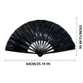 thumbnail image 2 of Ventilador Plegable de 13 Pulgadas Ventilador de Mano Colores Aplaudir Abanicos Bailar Ventilador de Mano Plegable Grande, 2 of 6