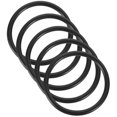 thumbnail image 2 of Black Rubber Ring for Buddhist Sound Bowl Meditation Accessories Lightweight and Durable 5pcs Set, 2 of 4
