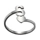 thumbnail image 1 of Anillos para mujer, regalos de moda para mujer, 26 anillos con apertura de letras en inglés, joyería de acero inoxidable para niñas, anillo de moda, 1 of 3