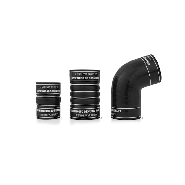 Mishimoto MMBK-DMAX-06BK Factory-Fit Boot Kit Compatible With Chevrolet 6.6L Duramax 2006-2010 Black