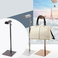thumbnail image 4 of Stainless Steel Handbag Rack Display Single Hook Purse Display Stand Handbag Bag Black Steel, 4 of 7