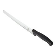 Mercer Culinary M23210 Millennia Wide Wavy Edge Bread Knife, 10-Inch, Black