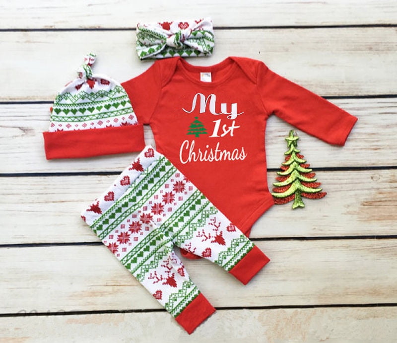 walmart baby christmas clothes