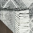 thumbnail image 6 of Nourison Home Series 3 2'3" x 8' Grey/Ivory Diamond Indoor Rug, 6 of 8