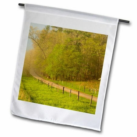 Cad Block Garden Furniture 3dRose Hyatt Lane At Dawn, Cades Cove, Great Smoky Mountains NP, Tennessee Polyester Garden Flag ()
