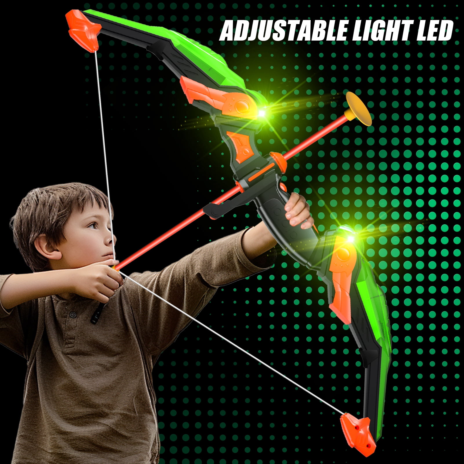 KukuFun Kids Bows and Arrows for Boys Girls Ages 4-8-12, Kids Archery Set Toys for Kids Boys 6 7 8 9 10 11 12 Years Old