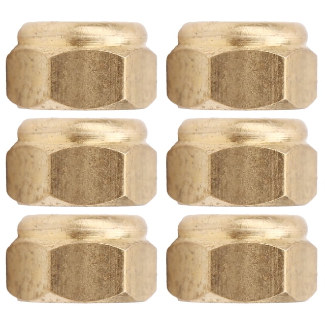 Écrou Autobloquant, 50 Pcs Écrou Pur Autobloquant Écrou Pur Cuivre Performance Inégalée