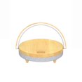 thumbnail image 1 of Moyic Lámpara de cabecera multifuncional inalámbrico Lámpara de Altavoz Bluetooth 5.0 con LED Luz cálida Control táctil Lámpara de Electrodomésticos No.2, 1 of 1