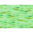 thumbnail image 1 of Ahgly Company Machine Washable Indoor Rectangle Transitional Green Area Rugs, 4' x 6', 1 of 7