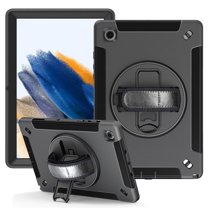 ZOLOHONI Samsung Galaxy Tab A8 10.5 Inch Case 2022 Released SM-X200 X205 X207, Heavy Duty Rugged Shockproof Protection Tablet Case&Cover with 360 Stand Handle Hand Strap Pencil Holder