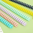 thumbnail image 3 of EeaseCA 12pcs Binder Mechanism Binding Spines Combs Binder Book Replacement Notebook Binding Spines 30 Rings, 3 of 9