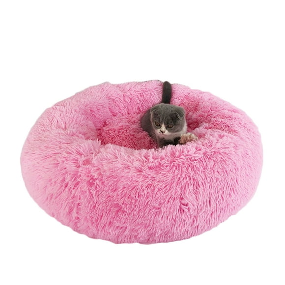 tredstone Pets Sleeping Bed Round Small Animal Rest Nest Cave Plush Warm Cushion Pet Autumn Winter Bed