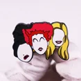 thumbnail image 5 of Superior Quality Movies Enamel Pins Sanderson Sisters Halloween Saints Billy Butcherson Brooch 100% Witch Spell Book Badges, 5 of 5