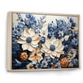 thumbnail image 2 of Designart "Uncomplicated Blue Bonnets Field IV" Blue Bonnets Floater Framed Canvas Wall Art, 2 of 5